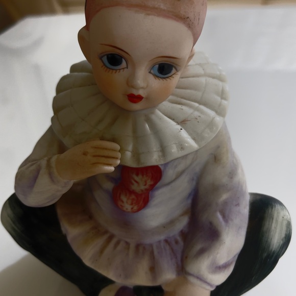 MANN…Vintage Musical Clown…Figurine - Picture 3 of 8